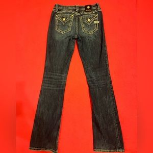 Miss Me Boot Cut Jeans, Size 26